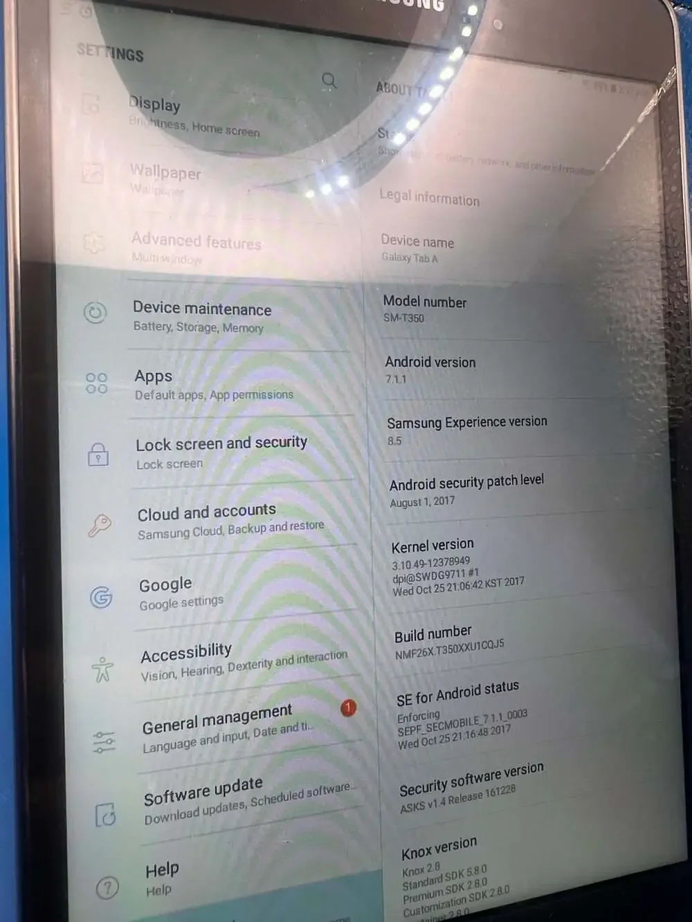 Samsung Galaxy Tab A 9.7-inch Tablet (SM-T350)